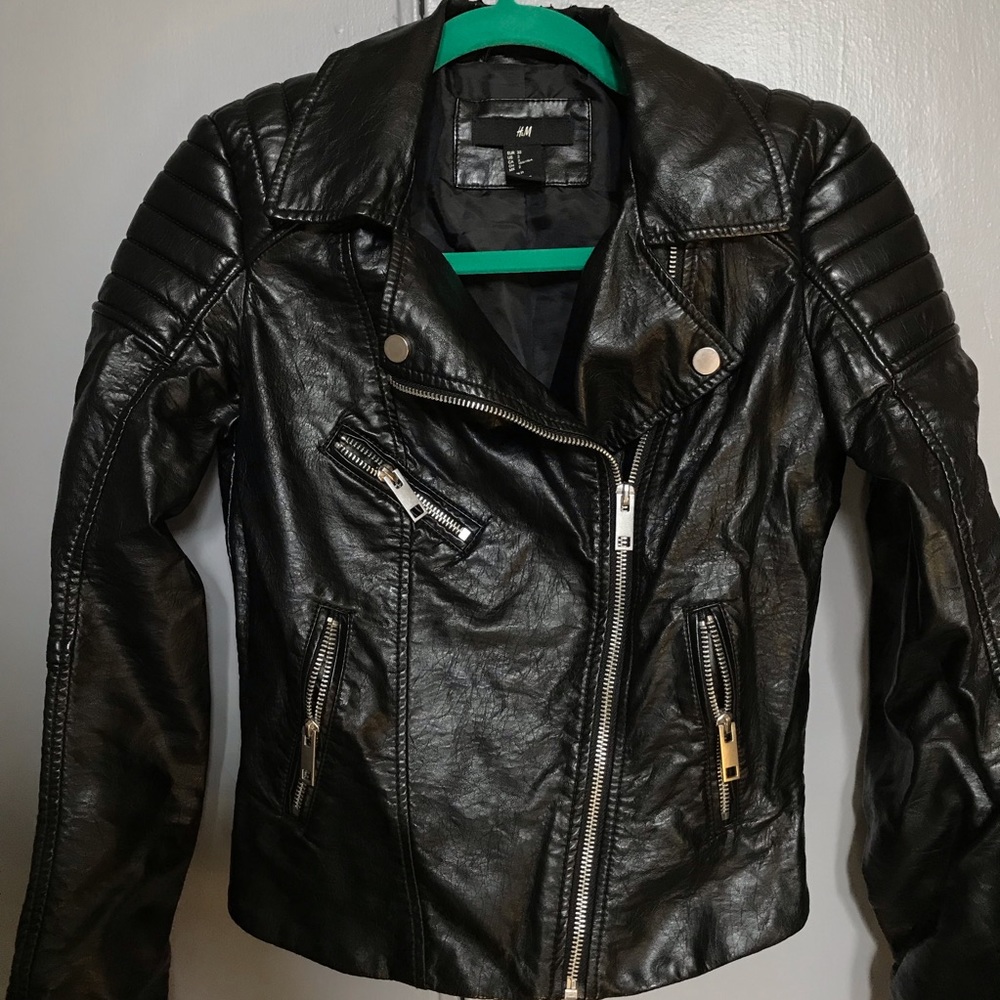 H&M Leather Biker Jacket